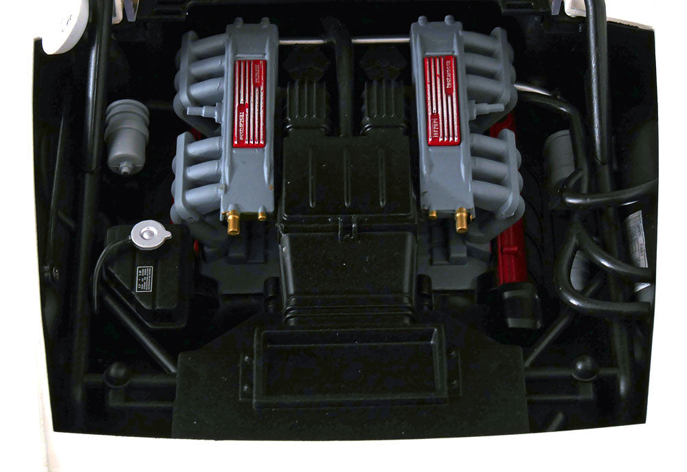 KK Scale 1984 Ferrari Testarossa White Monospecchio US-Version 1:12