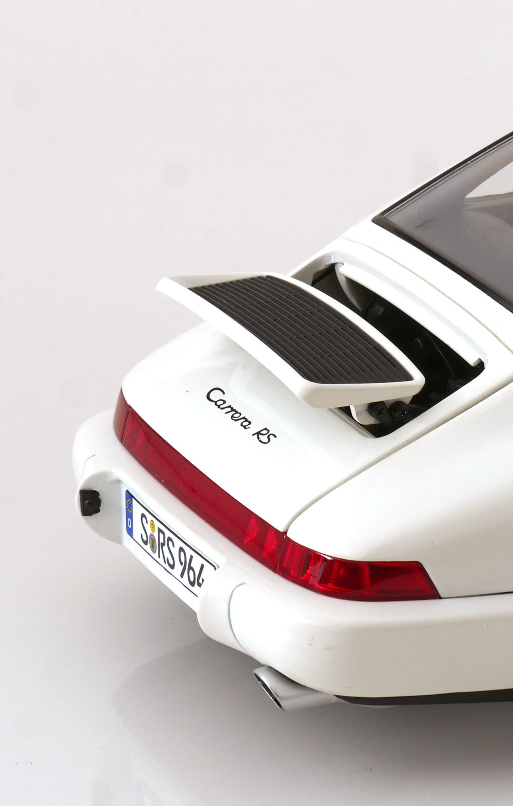 KK Scale 1992 Porsche 911 (964) RS Coupe w/ Cup Wheels White 1:12