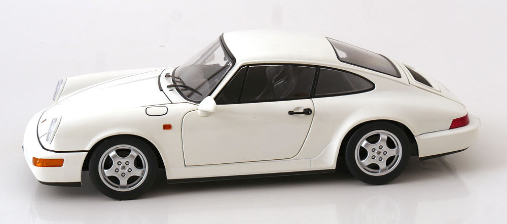 KK Scale 1992 Porsche 911 (964) RS Coupe w/ Cup Wheels White 1:12