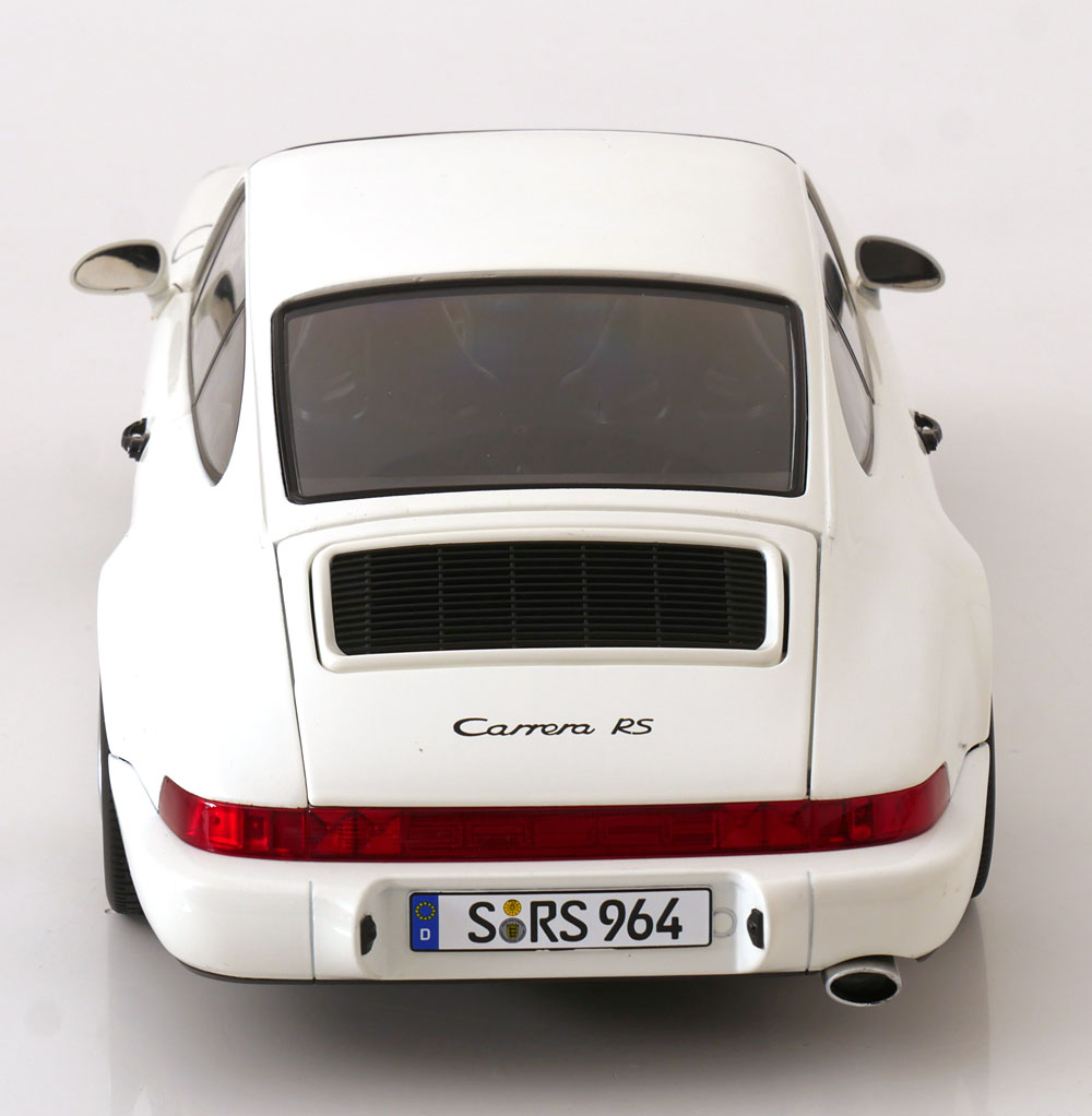 KK Scale 1992 Porsche 911 (964) RS Coupe w/ Cup Wheels White 1:12