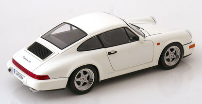 KK Scale 1992 Porsche 911 (964) RS Coupe w/ Speedline Wheels White 1:12