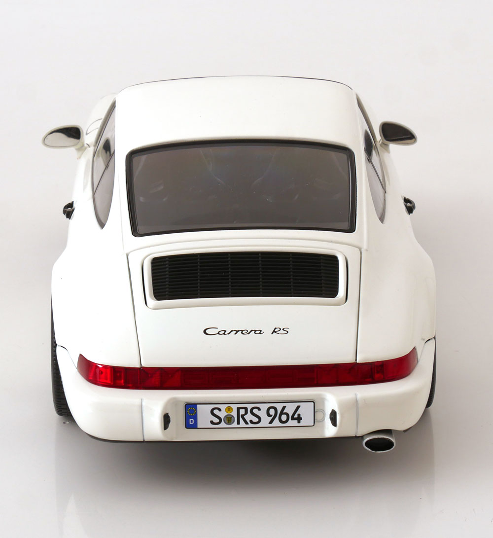 KK Scale 1992 Porsche 911 (964) RS Coupe w/ Speedline Wheels White 1:12