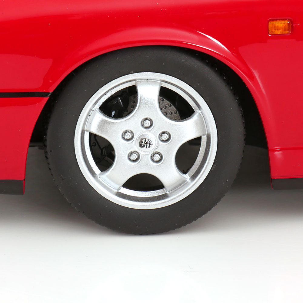 KK Scale 1992 Porsche 911 (964) RS Coupe w/ Cup Wheels Guards Red 1:12