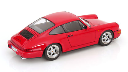 KK Scale 1992 Porsche 911 (964) RS Coupe w/ Speedline Wheels Guards Red 1:12