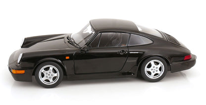 KK Scale 1992 Porsche 911 (964) RS Coupe w/ Cup Wheels Black 1:12