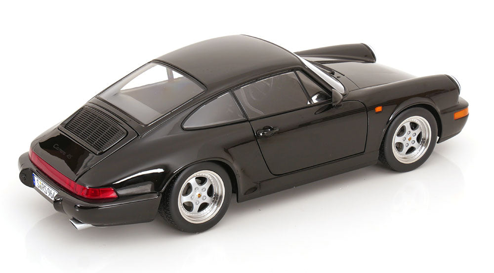 KK Scale 1992 Porsche 911 (964) RS Coupe w/ Speedline Wheels Black 1:12