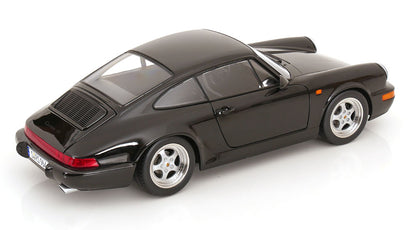 KK Scale 1992 Porsche 911 (964) RS Coupe w/ Speedline Wheels Black 1:12
