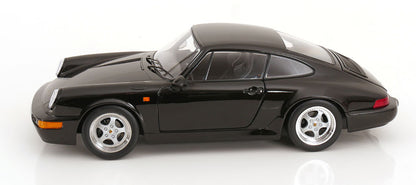 KK Scale 1992 Porsche 911 (964) RS Coupe w/ Speedline Wheels Black 1:12