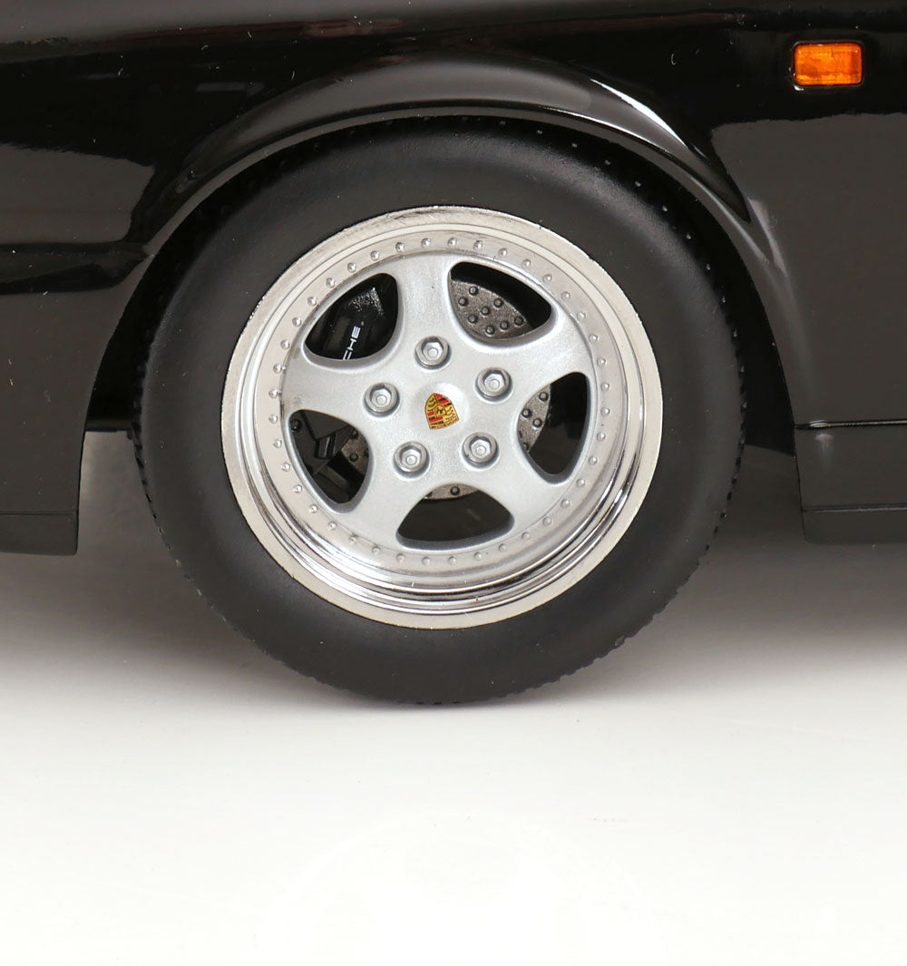 KK Scale 1992 Porsche 911 (964) RS Coupe w/ Speedline Wheels Black 1:12