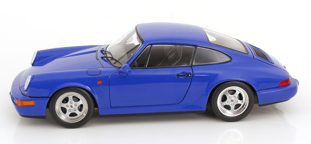 KK Scale 1992 Porsche 911 (964) RS Coupe w/ Speedline Wheels Maritime Blue 1:12