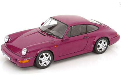 KK Scale 1992 Porsche 911 (964) RS Coupe w/ Cup Wheels Ruby Star 1:12