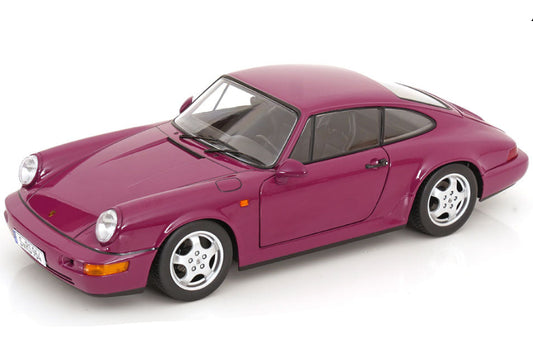 KK Scale 1992 Porsche 911 (964) RS Coupe w/ Cup Wheels Ruby Star 1:12