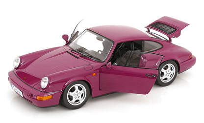 KK Scale 1992 Porsche 911 (964) RS Coupe w/ Cup Wheels Ruby Star 1:12