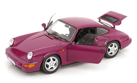 KK Scale 1992 Porsche 911 (964) RS Coupe w/ Cup Wheels Ruby Star 1:12