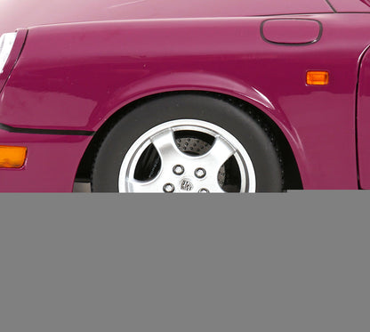 KK Scale 1992 Porsche 911 (964) RS Coupe w/ Cup Wheels Ruby Star 1:12