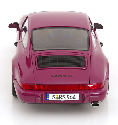 KK Scale 1992 Porsche 911 (964) RS Coupe w/ Cup Wheels Ruby Star 1:12