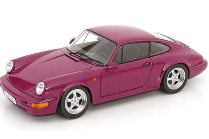 KK Scale 1992 Porsche 911 (964) RS Coupe w/ Speedline Wheels Ruby Star 1:12
