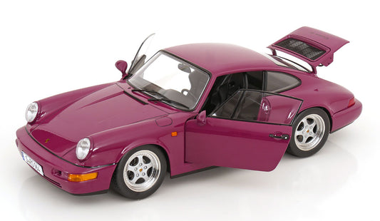 KK Scale 1992 Porsche 911 (964) RS Coupe w/ Speedline Wheels Ruby Star 1:12