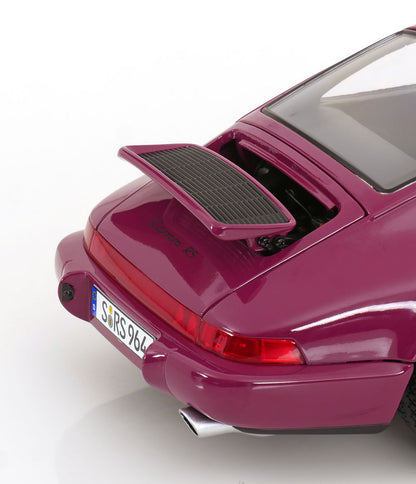 KK Scale 1992 Porsche 911 (964) RS Coupe w/ Speedline Wheels Ruby Star 1:12