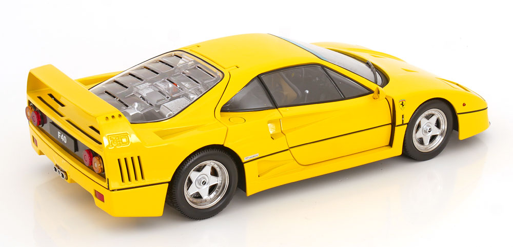 KK Scale 1987 Ferrari F40 Giallo (Yellow) 1:12
