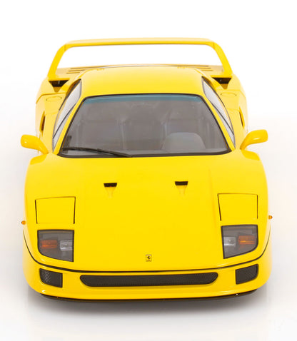 KK Scale 1987 Ferrari F40 Giallo (Yellow) 1:12