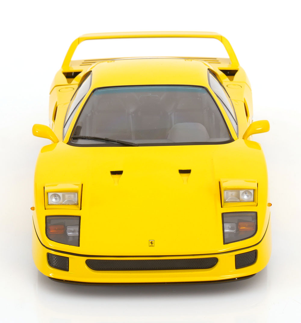 KK Scale 1987 Ferrari F40 Giallo (Yellow) 1:12
