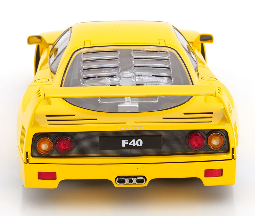 KK Scale 1987 Ferrari F40 Giallo (Yellow) 1:12