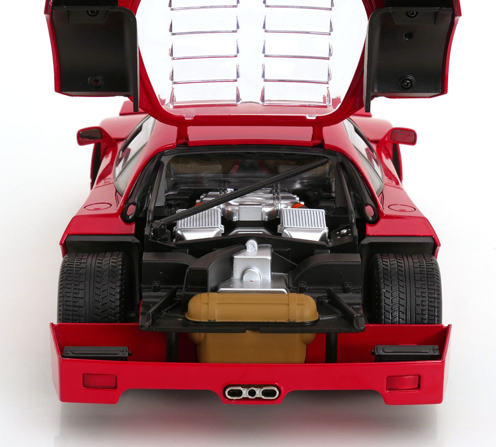 KK Scale 1990 Ferrari F40 Lightweight Rosso Corsa (Ferrari Red) 1:12