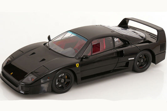 KK Scale 1990 Ferrari F40 Lightweight Black 1:12