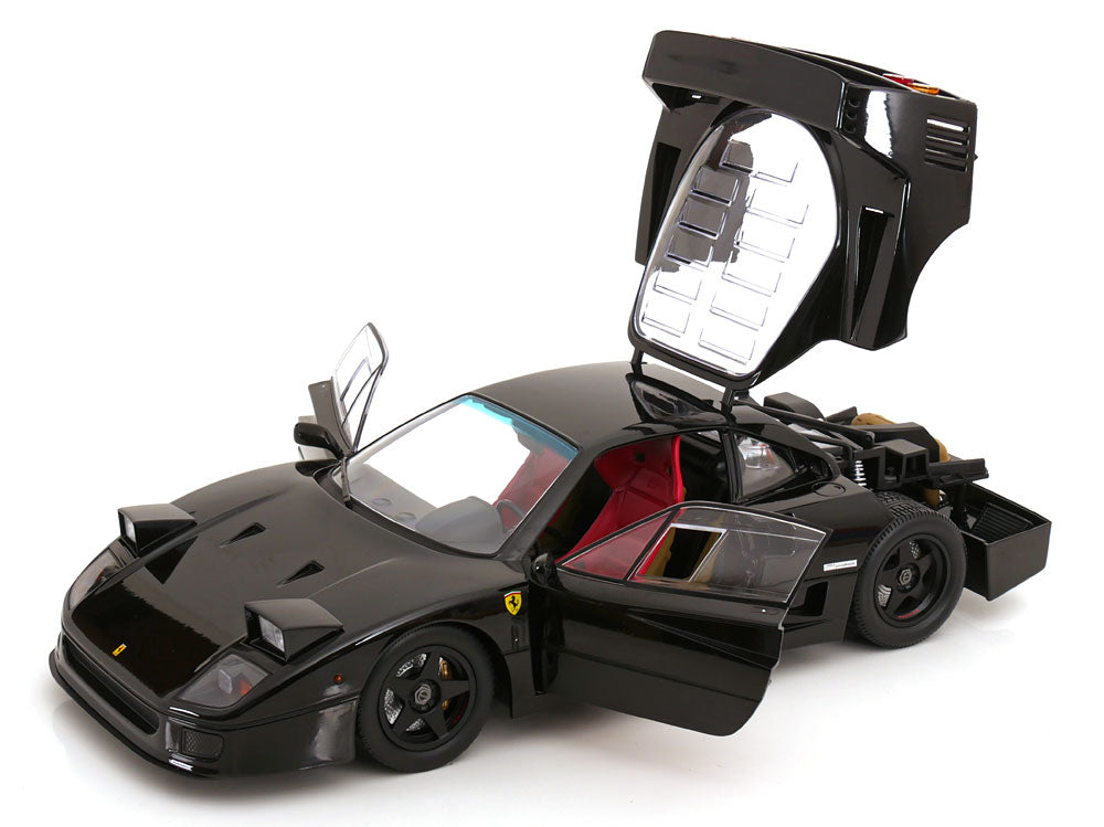KK Scale 1990 Ferrari F40 Lightweight Black 1:12
