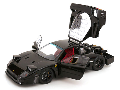 KK Scale 1990 Ferrari F40 Lightweight Black 1:12