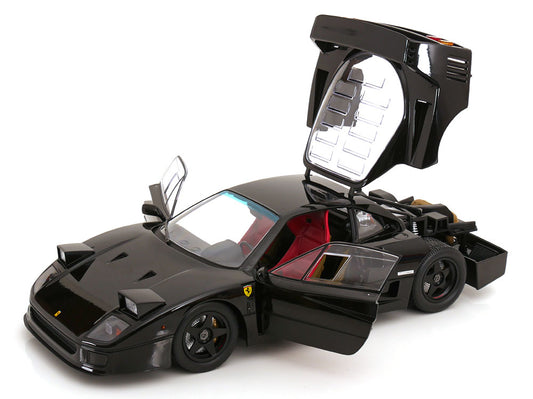 KK Scale 1990 Ferrari F40 Lightweight Black 1:12