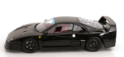 KK Scale 1990 Ferrari F40 Lightweight Black 1:12