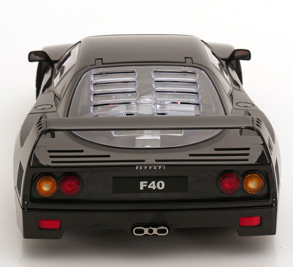 KK Scale 1990 Ferrari F40 Lightweight Black 1:12