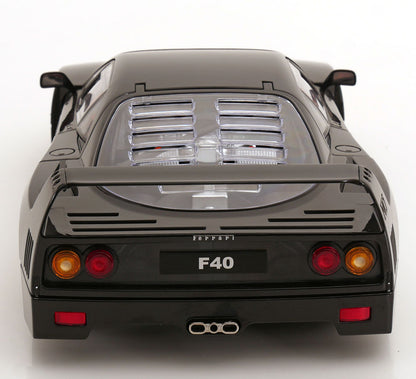 KK Scale 1990 Ferrari F40 Lightweight Black 1:12