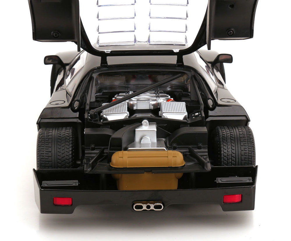 KK Scale 1990 Ferrari F40 Lightweight Black 1:12