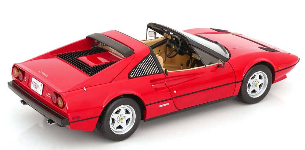 KK Scale 1982 Ferrari 308 GTS Quattrovalvole "Magnum P.I." Red 1:12
