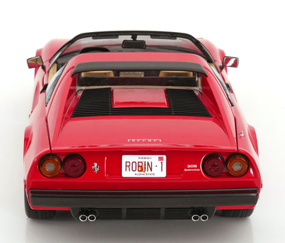 KK Scale 1982 Ferrari 308 GTS Quattrovalvole "Magnum P.I." Red 1:12