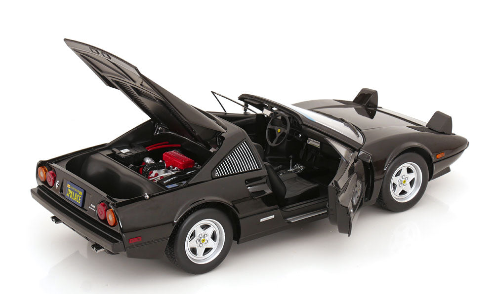 KK Scale 1982 Ferrari 308 GTS Quattrovalvole "Against All Odds" Black 1:12
