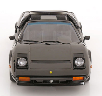 KK Scale 1982 Ferrari 308 GTS Quattrovalvole "Against All Odds" Black 1:12