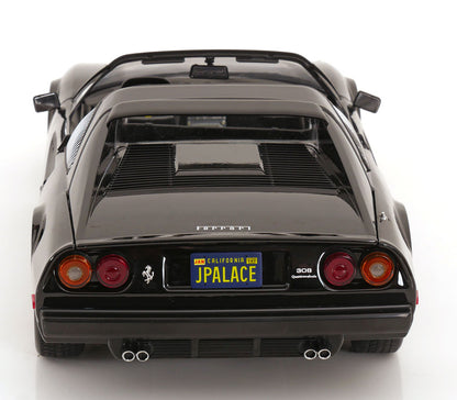 KK Scale 1982 Ferrari 308 GTS Quattrovalvole "Against All Odds" Black 1:12