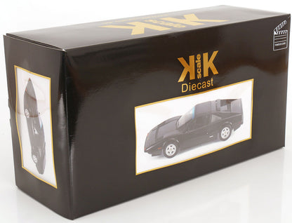 KK Scale 1982 Ferrari 308 GTS Quattrovalvole "Against All Odds" Black 1:12