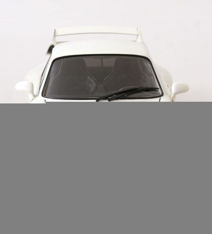 KK Scale 1996 Porsche 911 993 GT2 w/ Gold BBS Wheels White 1:12