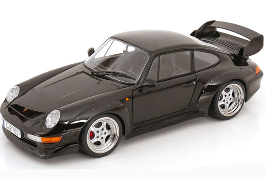 KK Scale 1996 Porsche 911 993 GT2 w/ Speedline Wheels Black 1:12