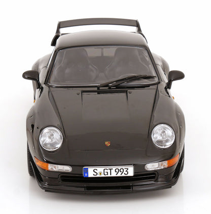 KK Scale 1996 Porsche 911 993 GT2 w/ Speedline Wheels Black 1:12