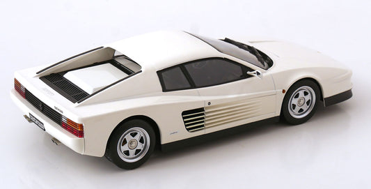 KK Scale 1986 Ferrari Testarossa European Version White 1:18