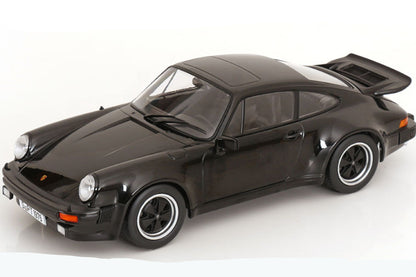 KK Scale 1976 Porsche 911 930 Turbo 3.0 Black 1:18