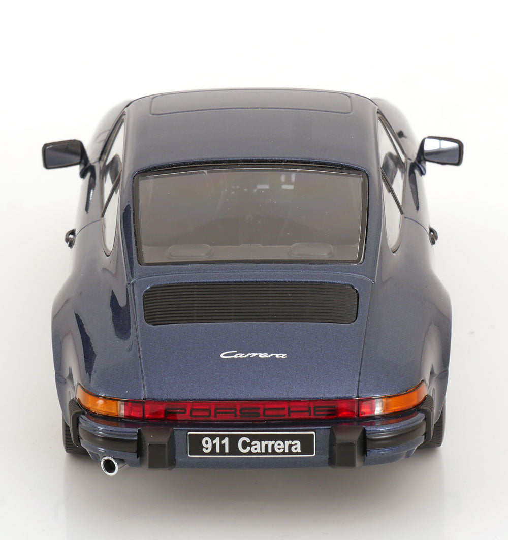 KK Scale 1983 Porsche 911 SC Coupe G Series Dark Blue Metallic 1:18