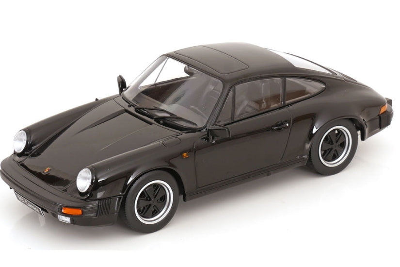 KK Scale 1983 Porsche 911 SC Coupe G Series Black 1:18