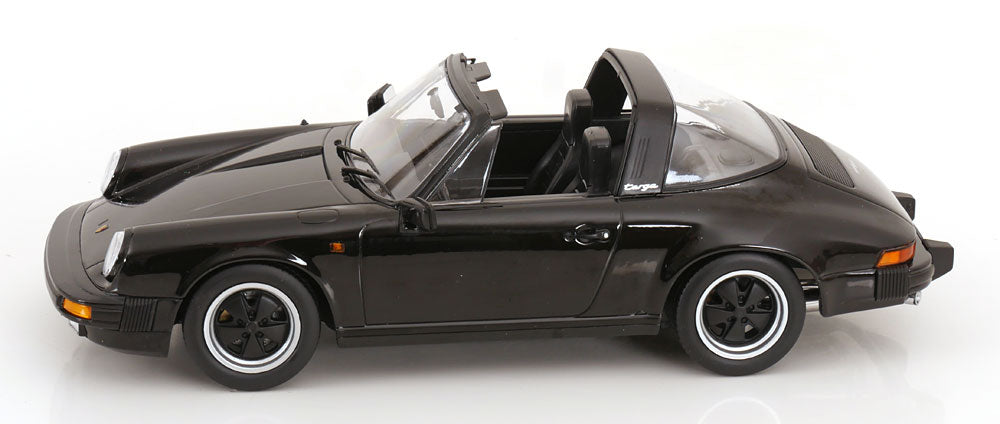 KK Scale 1983 Porsche 911 SC Targa w/ Removable Roof G Series Black 1:18